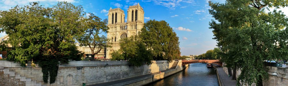 Paris - Notre Dame Panorama, Frankreich
