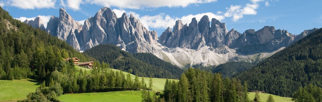 Villnoss Tal in Südtirol